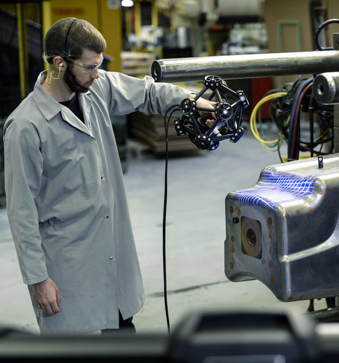 3D scanner Creaform MetraSCAN 3D BLACK